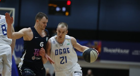 'Ogre' ar uzvaru Igaunijā tuvojas LIBL 'Final Four'