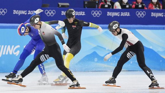 Pekinas olimpiskās spēles, šorttreks: Roberts Krūzbergs (1000m) - 5