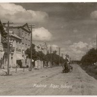 Vēsturiski foto: Kā 20. gadsimta sākumā izskatījās Madonā