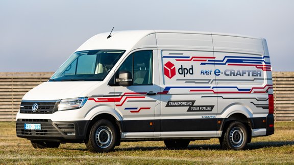 DPD izmēģinās 'VW e-Crafter' 