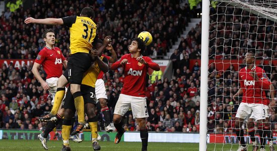 'Manchester United' Fergusona jubilejā negaidīti zaudē Blekbērnas 'Rovers'