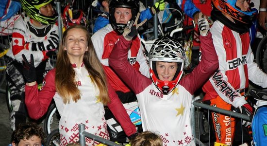 Pētersone kļūst par pasaules vicečempioni BMX