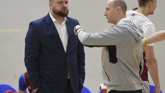 Latvijas basketbola izlases treniņš - 12