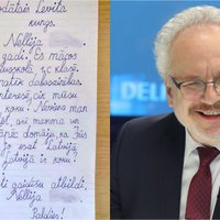 ФОТО: Письмо первоклашки президенту Левитсу стало хитом соцсетей