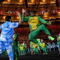 Foto: Riodežaneiro krāšņi un priecīgi atklātas paralimpiskās spēles