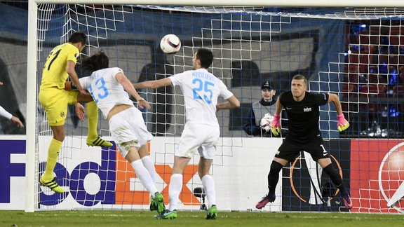 Futbols,  UEFA Eiropas līga, Andra Vaņina "Zurich" pret "Villarreal" - 4