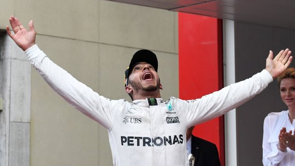 Mercedes AMG Petronas F1 Team s British driver Lewis Hamilton 