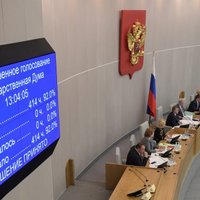 Krievijas deputāti atbalsta 'ārvalstu aģenta' statusa piemērošanu medijem