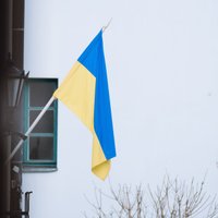 VP Ludzā par Ukrainas karoga zādzību aiztur vīrieti
