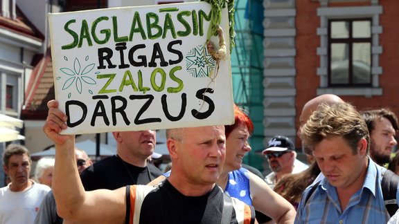 Protests pret Lucavsalas teritorijas atsavināšanu - 3