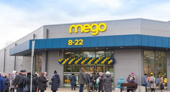Mego открывает новый магазин в Даугавпилсе