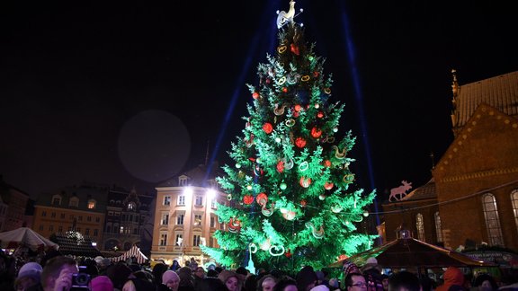 Rīgas Ziemasvētku egle Doma laukumā 2016. gadā - 17