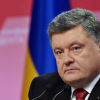 Porošenko aicina uz jaunām sankcijām pret Krieviju, ja netiks ievērota Minskas vienošanās