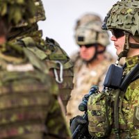 В Адажи проходят масштабные военные учения НАТО