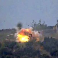 Video: Sīrijas nemiernieki iznīcina Krievijas helikopteru