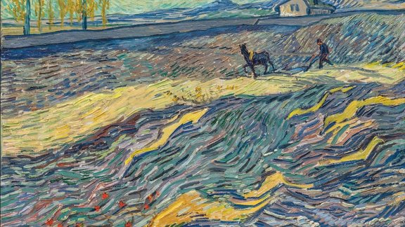 Vincent Van Gogh Plowed Field