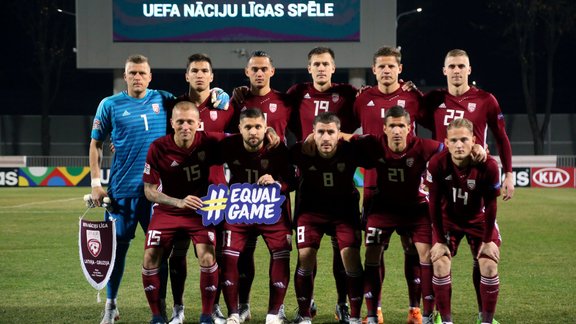 Futbols, UEFA Nāciju līga: Latvija - Gruzija - 5