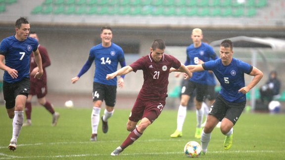 Latvijas U-21 futbola izlase