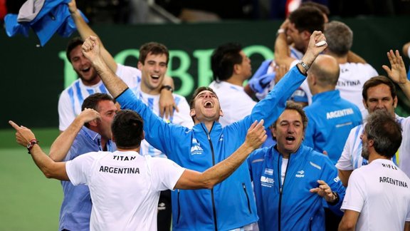 Argentina Juan Martin del Potro win Davis Cup