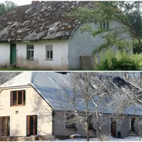 Pirms un pēc: lauku māja Valmieras pusē, kas ieguvusi otro elpu
