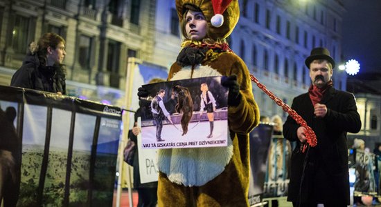 Plāno atkārtotus protestus par nebrīvē dzimušiem dzīvniekiem cirkā