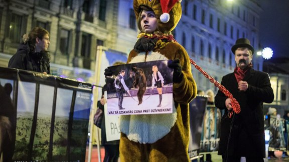 Protestē pret ieilgušo cietsirdību cirkā - 20