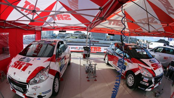 Sirmacis, Grjazins un SRT komanda ERC SATA Rallye Acores 205 - 15