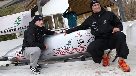 Ziemas festivāls Siguldā ar bobslejistu, skeletonistuun lāpstu šļūcēju piedalīšanos - 20