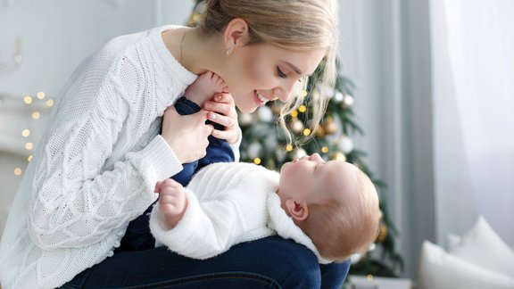 mazulis, mamma, Ziemassvētki