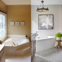 Pirms un pēc: septiņu vannasistabu brīnumainās pārvērtības