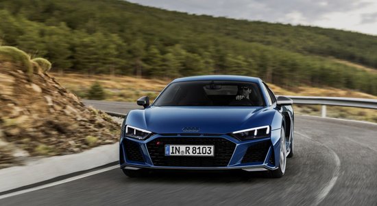 'Audi R8' pēc modernizācijas kļuvis vēl ātrāks