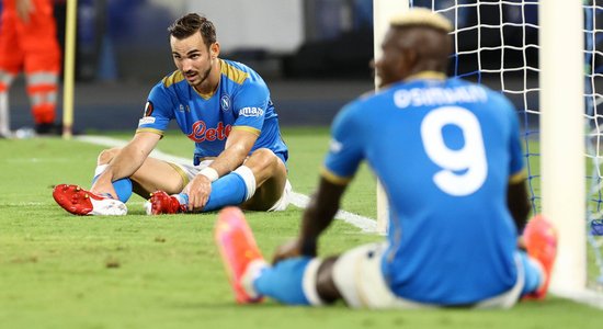 'Leicester City' un 'Napoli' komandas piedzīvo negaidītus zaudējumus UEFA Eiropas līgā