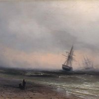 Korporatīvās ballītes laikā nozagta Aivazovska glezna