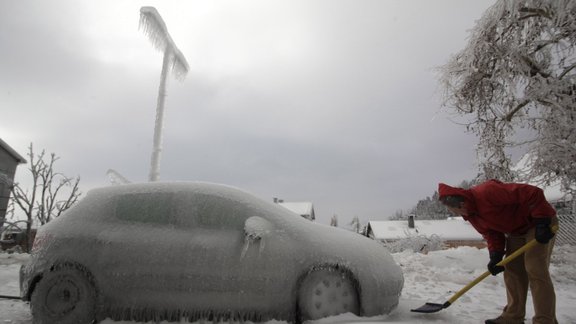 Slovenia winter 