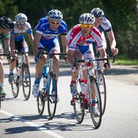 Velomaratona 'Tour of Latvia' pirmajā dienā triumfē itālis Kiki