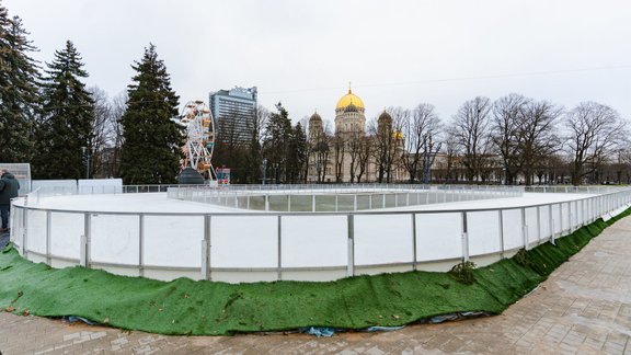 Esplanādes slidotavas atklāšana 19.12.2024