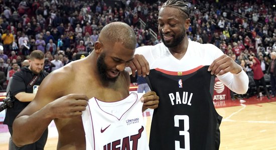 'Heat' lielā trijnieka vietā – četrinieks? Kā izjuka Krisa Pola pievienošanās Lebronam, Veidam un Bošam