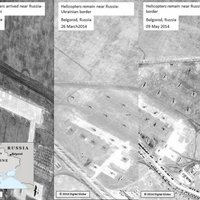 ASV publisko satelītuzņēmumus ar Krievijas armiju pie Ukrainas robežas