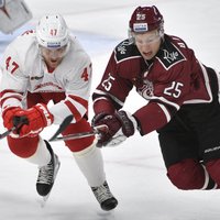 Rīgas 'Dinamo' sezonas pirmo pusi noslēdz ar zaudējumu izbraukumā 'Vitjazj'