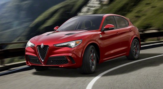 'Alfa Romeo' pirmais apvidus auto 'Stelvio' ar 510 ZS