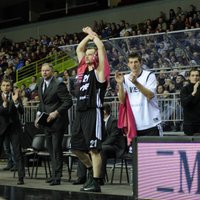 'VEF Rīga' un 'Ventspils' basketbolistiem pārliecinoši panākumi LBL turnīra spēlēs