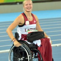 Латвийская паралимпийка стала в Лондоне трехкратной чемпионкой мира