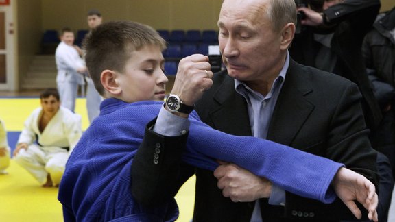 Vladimir Putin and judo