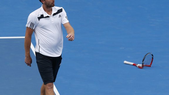 Australian Open teniss: Ernests Gulbis - Sems Kverijs - 7