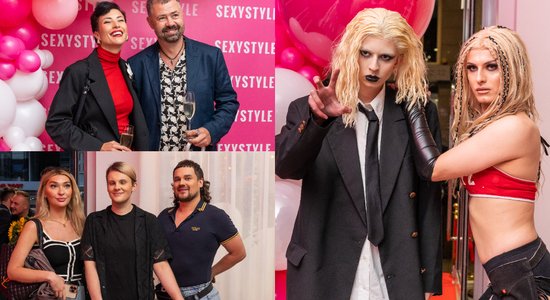 Foto: Sabiedrībā zināmi ļaudis koši nosvin "SexyStyle" 18 gadu jubileju