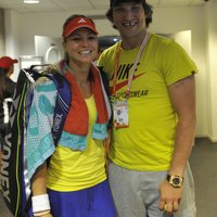 Ovečkins saderinās ar tenisisti Kiriļenko