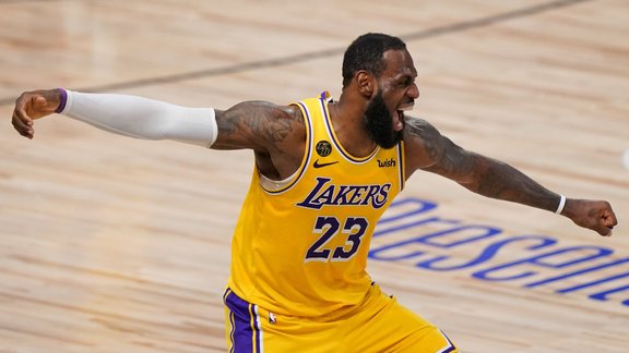 Lakers, Lebrons Džeimss, basketbols