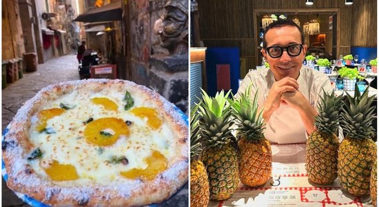 Neapoles šefpavārs satracina Itāliju, pievienojot picai ananasus