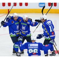 Slovēnijas hokeja izlase olimpiskajās spēlēs startēs teju labākajā sastāvā