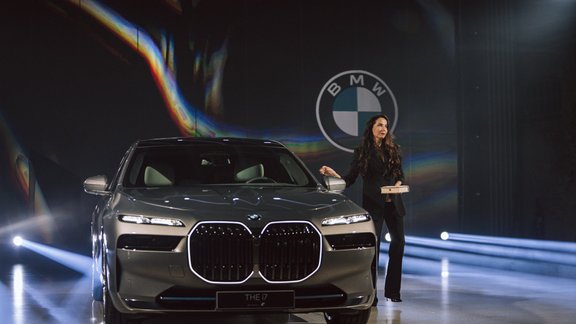 'BMW i7' prezentācija Rīgā